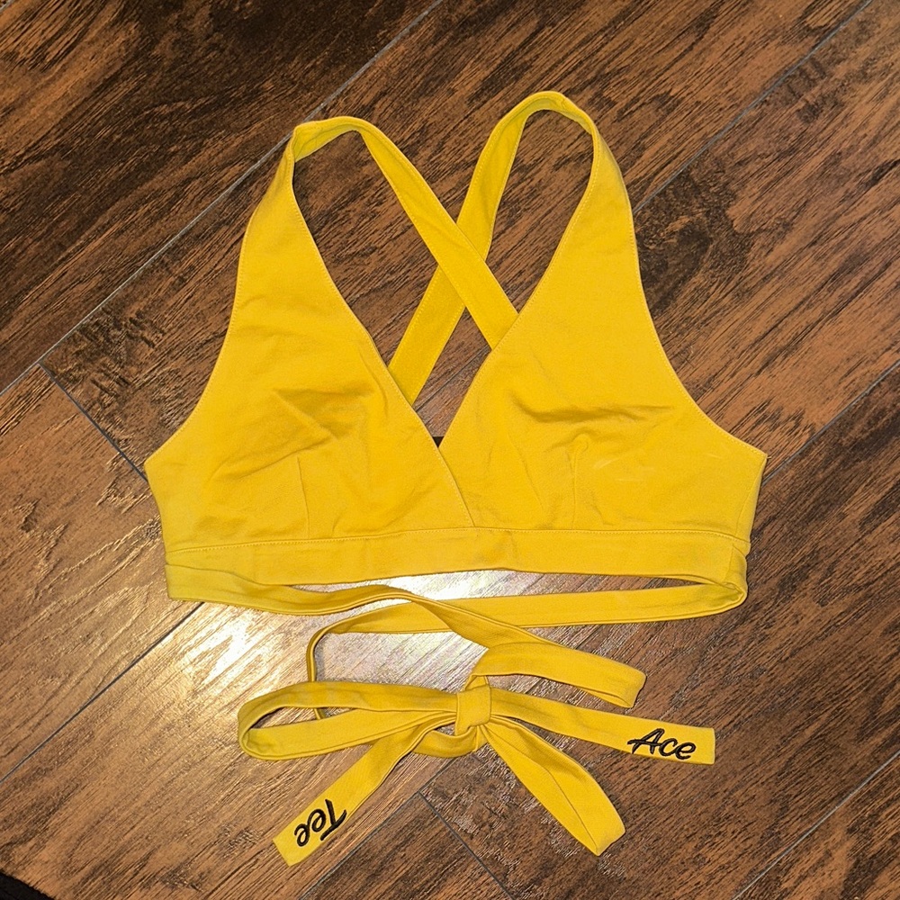 H&M X ACE TEE WRAP TOP